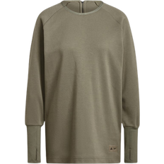 Adidas Women Sportswear Parley Crew Sweatshirt - Trace Cargo