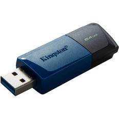 64 GB Memory Cards & USB Flash Drives Kingston USB 3.2 Gen 1 DataTraveler Exodia M 2x64GB