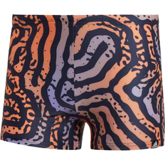 Adidas Maze Swim Boxers - Legend Ink/Light Purple/Beam Orange