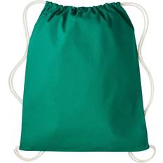 Nutshell Drawstring Gymsac - Bottle Green/Natural