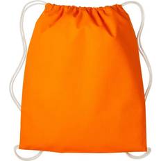 Nutshell Drawstring Gymsac - Orange/Natural