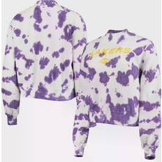 JUNK FOOD Los Angeles Lakers Tie-Dye Pullover Sweatshirt W