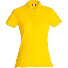 Clique Women's Plain Polo Shirt - Lemon