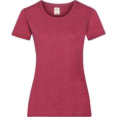 Fruit of the Loom Valueweight Short Sleeve T-shirt W - Vintage Heather Red