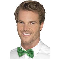 Smiffys Sequin Bow Tie Green