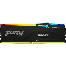 32 GB RAM Memory Kingston Fury Beast RGB DDR5 5200MHz ECC 32GB (KF552C40BBA-32)