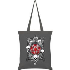 Grindstore Infernal Pentagram Tote Bag - Grey