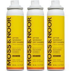 Moss & Noor After Workout Dry Shampoo Dark Hair 3-pack