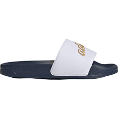 38 ⅓ Slides Adidas Adilette Shower - Cloud White/Gold Metallic/Shadow Navy