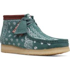 Clarks Wallabee - Green Paisley