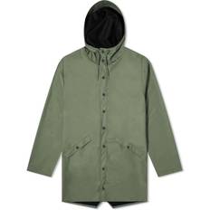 Rains Damen Regenbekleidung Rains Long Jacket Unisex - Evergreen