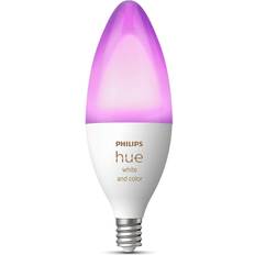 Light Bulbs Philips Hue White and Color LED Lamps 5.8W E12
