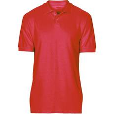 Gildan Softstyle Short Sleeve Double Pique Polo Shirt M - Red