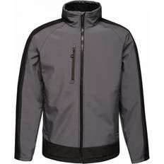 Regatta Contrast 3 Layer Printable Softshell Jacket - Slate Grey/Signal Black