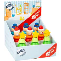 Stapelspielzeuge reduziert Legler Christmas Stacking Figurines Display