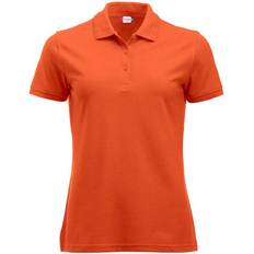 Clique Women's Manhattan Polo Shirt - Blood Orange