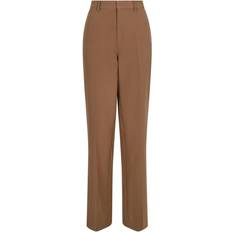 Dame - Dressbukser - L Neo Noir Alice Suit Pants - Dusty Brown