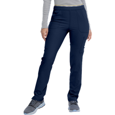 Dickies Women's Retro Tapered Leg Cargo Scrub Pants - Navy Blue • Price »