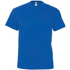 Sols Mens Victory V Neck Short Sleeve T-shirt - Royal Blue