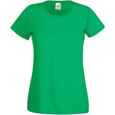 Fruit of the Loom Womens Valueweight Short Sleeve T-shirt 5-pack - Kelly Green