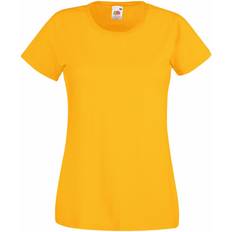 Fruit of the Loom Womens Valueweight Short Sleeve T-shirt 5-pack - Sunflower