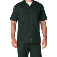 Dickies Short Sleeve Work Shirt - Hunter Green