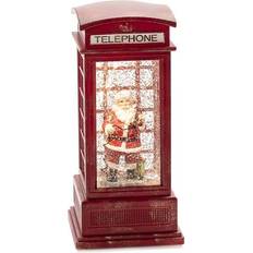 Konstsmide Phone Booth with Santa Julelampe 20cm