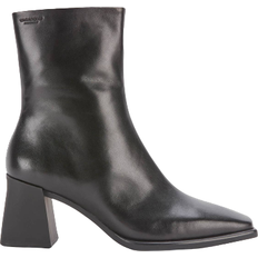 Vagabond Ankelstøvletter Vagabond Hedda Leather Heeled Boots - Black