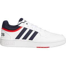 Adidas Hoops 3.0 Low Classic Vintage M - Cloud White/Legend Ink/Vivid Red