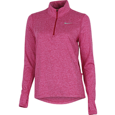 Nike Running Element Dri-Fit Half Zip Top - Dark Pink