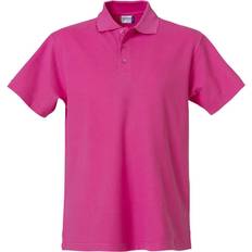 Clique Basic Polo Shirt M - Bright Cerise