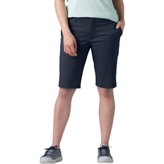 Dickies Women's Perfect Shape Bermuda Shorts 11" - Rinsed Navy