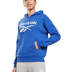 Reebok Women Identity Logo Fleece Pullover Hoodie - Bright Cobalt