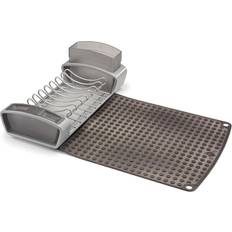 Stainless Steel Dish Drainers Polder Fold-Away Compact Dish Drainer 3 14"