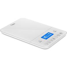 Ozeri ZK27 LCD Kitchen Food Scale in Stainless Steel, with Battery
