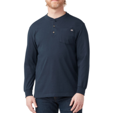 Dickies Long Sleeve Heavyweight Henley T-shirt M - Dark Navy