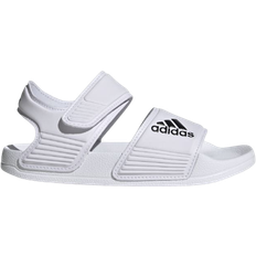 Adidas Kid's Adilette Sandals - Cloud White/Core Black/Cloud White