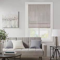 Roman Blinds Madison Park Galen Basketweave Room Darkening Cordless Roman Shade33x64"