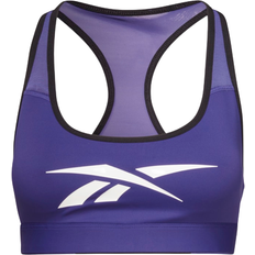 Reebok Lux Racer Padded Colorblock Sports Bra