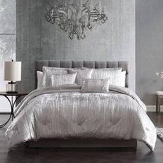 Bed Linen Riverbrook Home Turin Crinkle Bed Linen Silver (233.68x233.68)