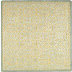 Safavieh Cambridge Blue, Gold 96x96"