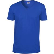 Gildan Soft Style V-Neck Short Sleeve T-shirt M - Royal