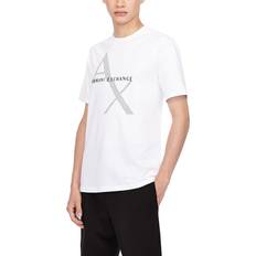 Armani Exchange White T-shirts Armani Exchange Logo T-Shirt