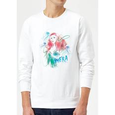 Unisex - White Sweaters DC Comics Aquaman Mera Sweatshirt