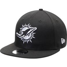 Men - Soccer Clothing New Era Miami Dolphins B-Dub 9FIFTY Adjustable Hat - Black