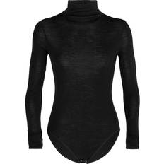Merino Wool - Women T-shirts Icebreaker Long Sleeve Bodysuit