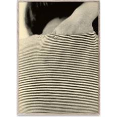 Svarte Postere Paper Collective Striped Shirt 30x40 cm Poster