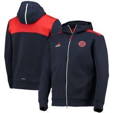 FC Bayern München Jackets & Sweaters Adidas Bayern Munich ZNE AEROREADY Full-Zip Hoodie Jacket Sr