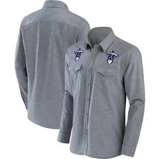 Fanatics Tennessee Titans NFL x Darius Rucker Collection Chambray Button-Up Long Sleeve Shirt Sr