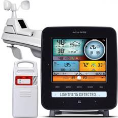 Temperature in Fahrenheit Weather Stations AcuRite 5-in-1 Weather Station with Color Display & Lightning Detection